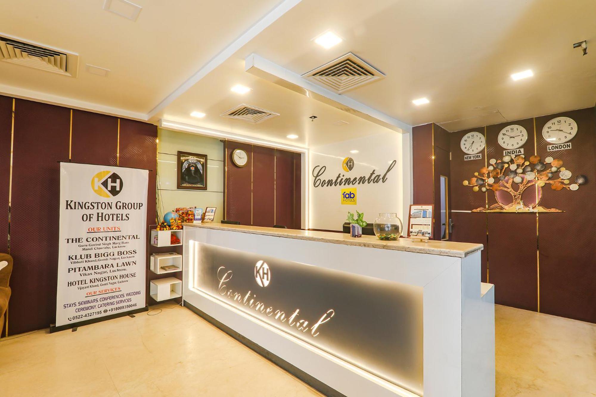 Fabhotel Prime The Continental Lucknow Zewnętrze zdjęcie